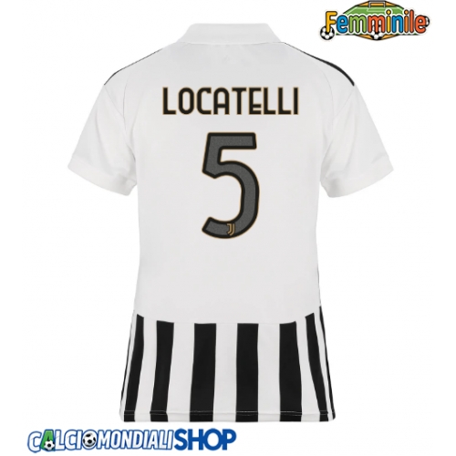 Maglie da calcio Juventus Manuel Locatelli #5 Prima Maglia Femminile 2026-27 Manica Corta